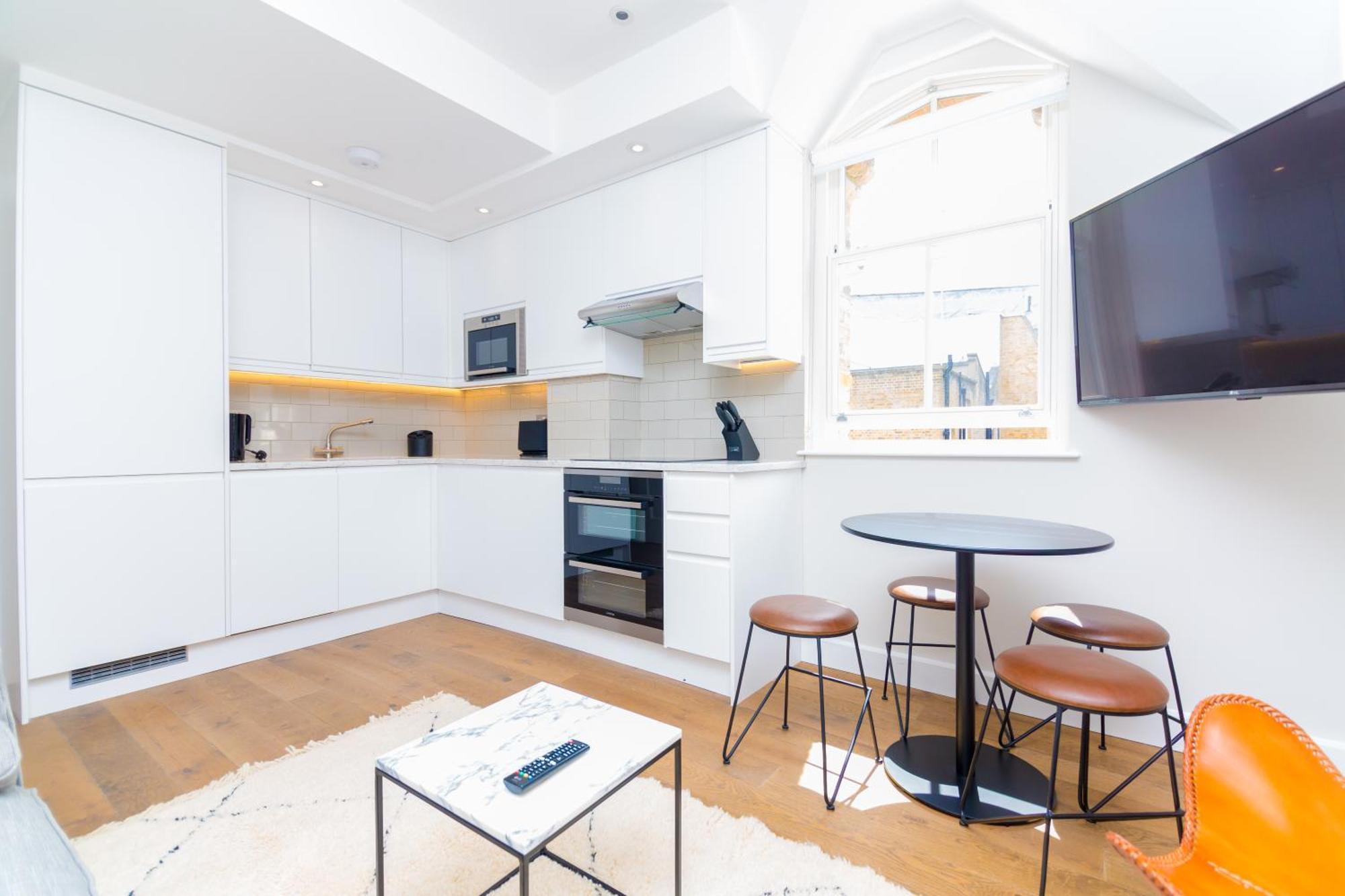לונדון Whitfield Street Apartments חדר תמונה