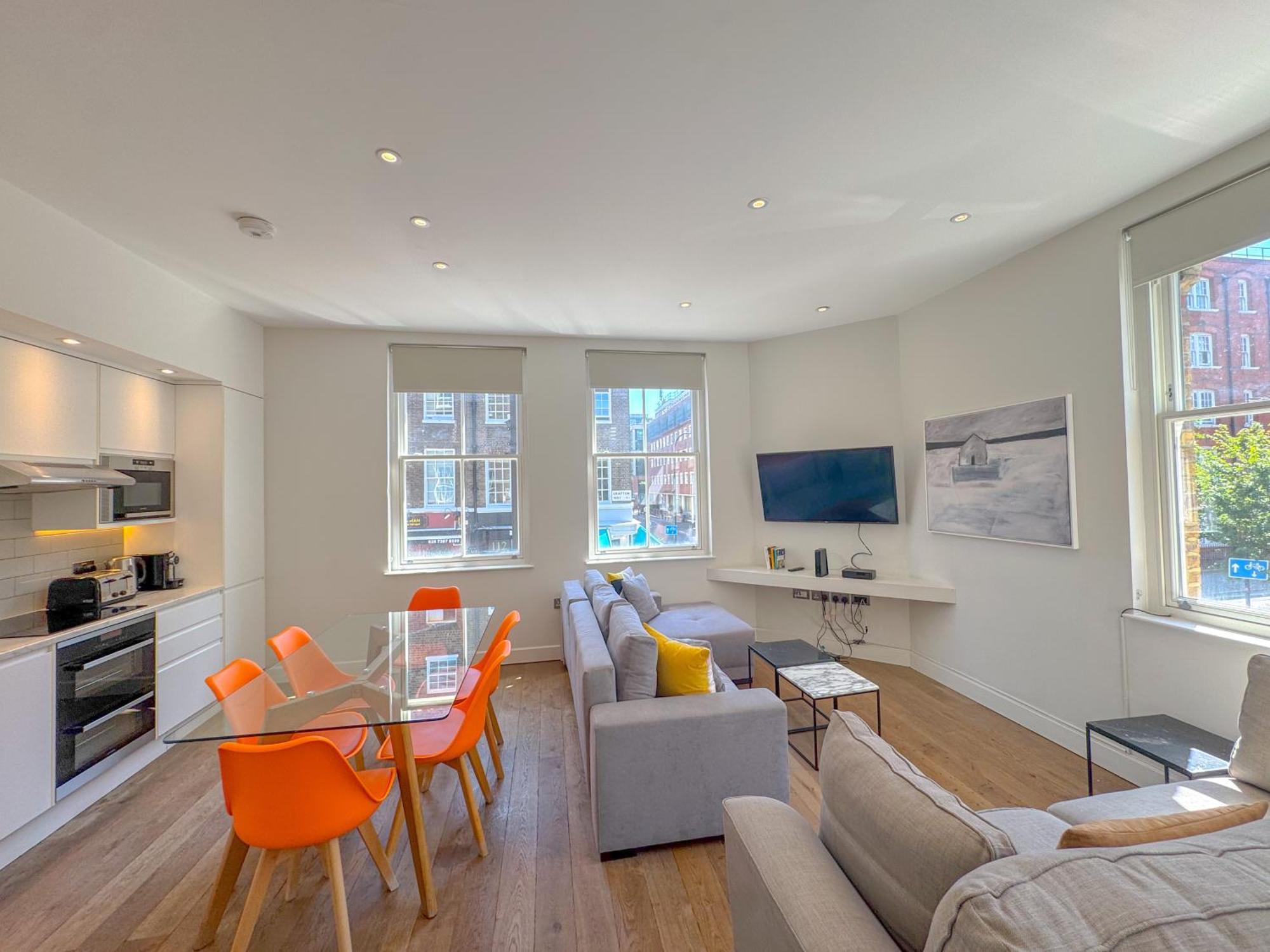לונדון Whitfield Street Apartments מראה חיצוני תמונה